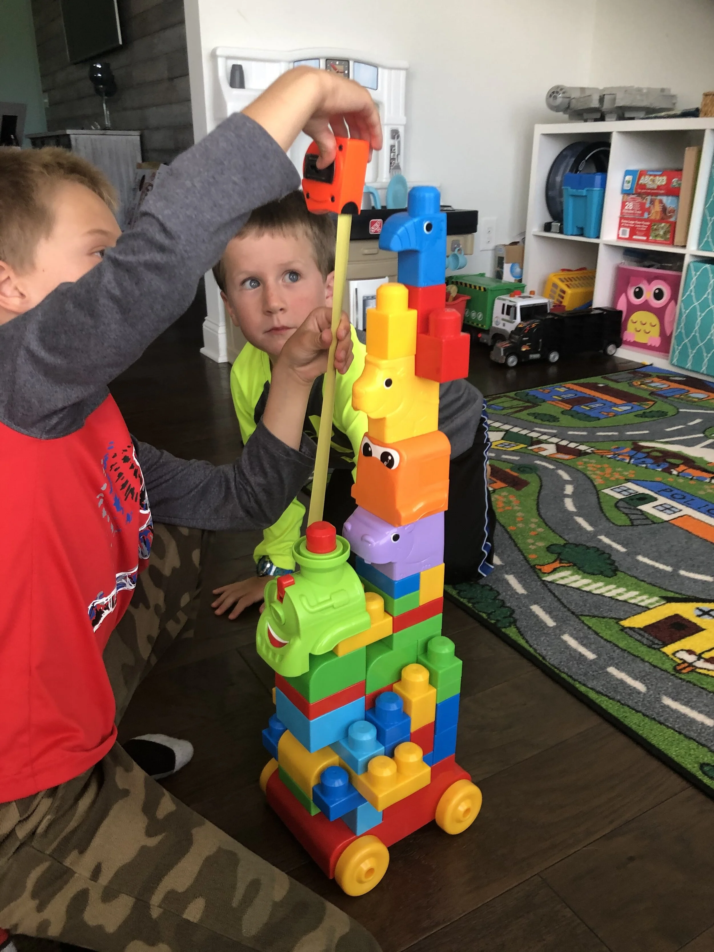 Blocks game for toddlers sales